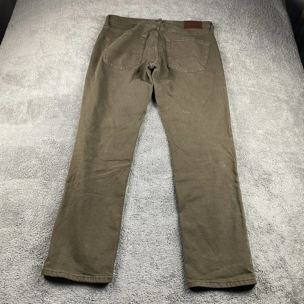 Hollister Epic Flex Slim Straight Jeans Mens 32x29 Tan‎ Low Rise